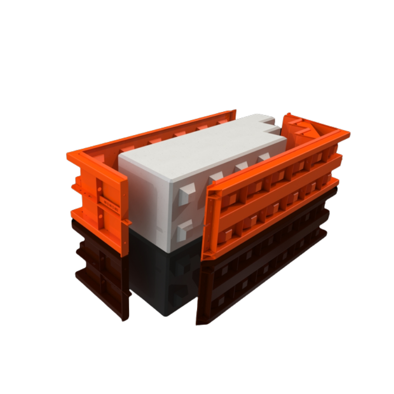 Concrete Block Mould - Stairs - 6x2x2 ft